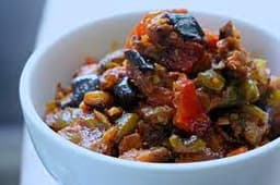 Tunisian Eggplant Salad