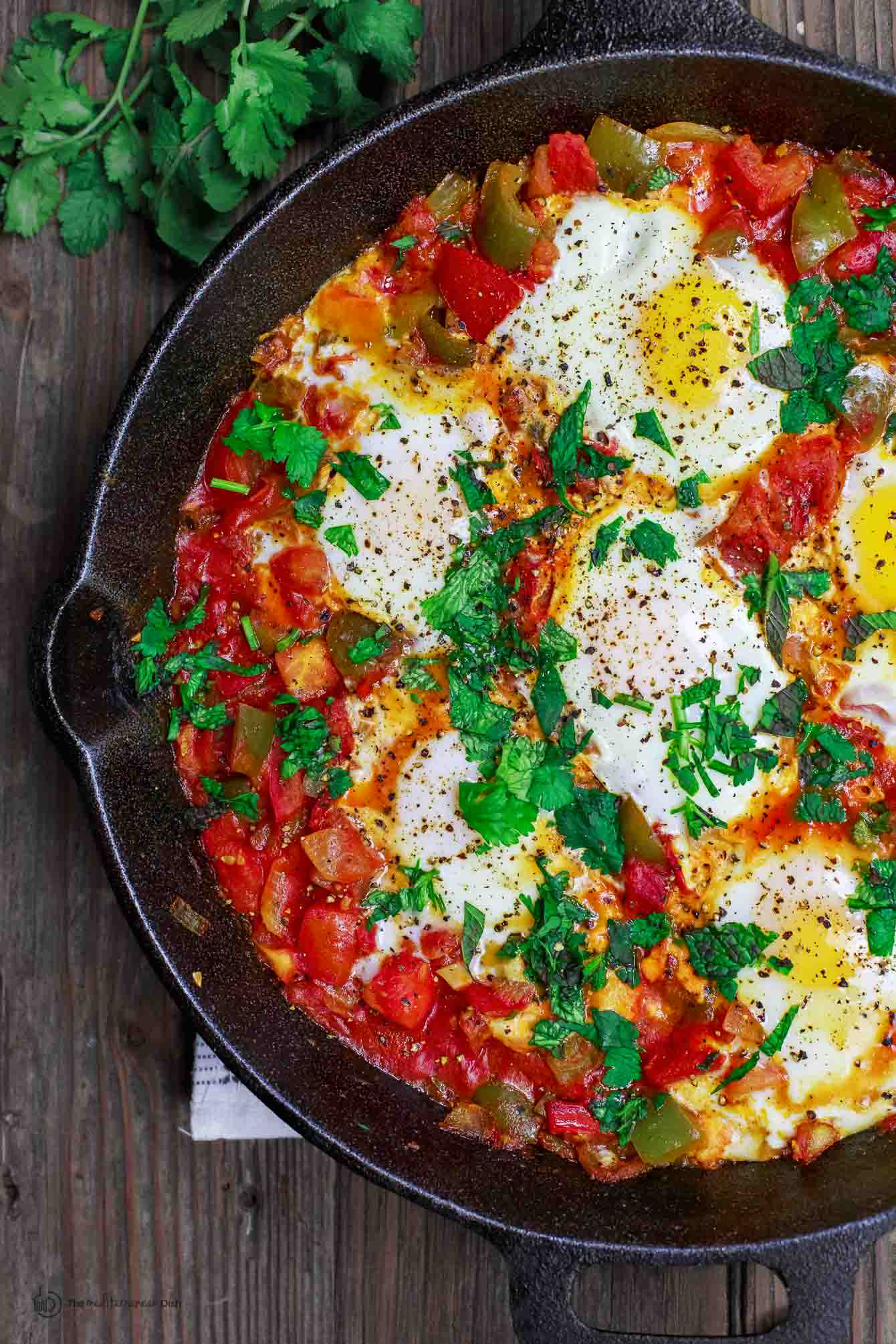 Shakshuka with Tunisian Twist